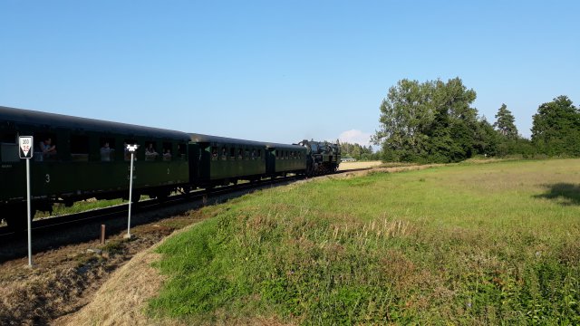 Párou po Poličské lokálce